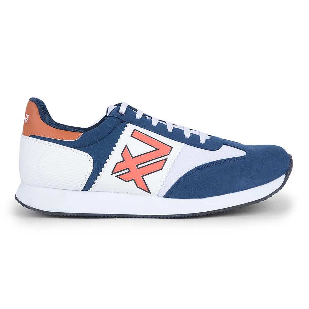 Leap7x Casual Sneakers in Petrolblau mit Schnürung für Herren BACKAM-1E von Liberty