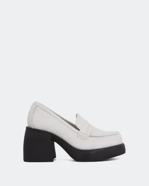 Levigne Off White Leder