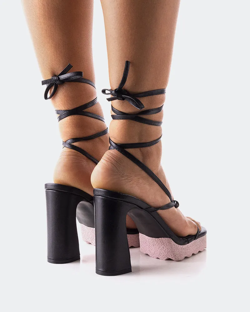 Lici Leder in Schwarz