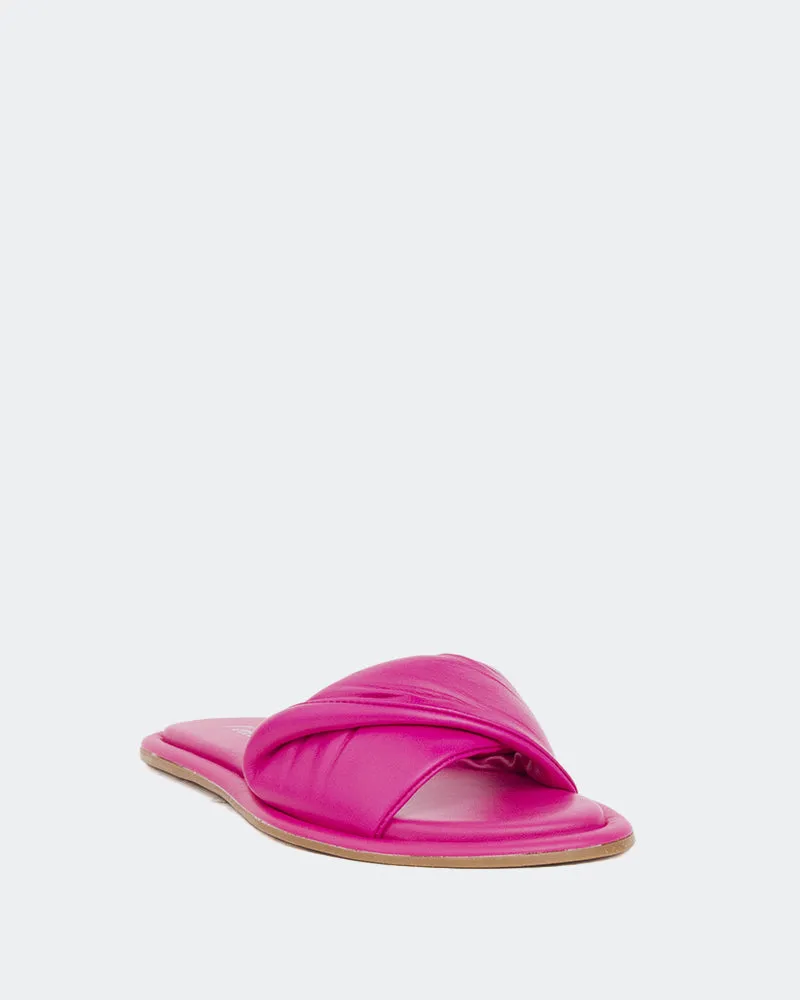 Ligia Fucshia Leder