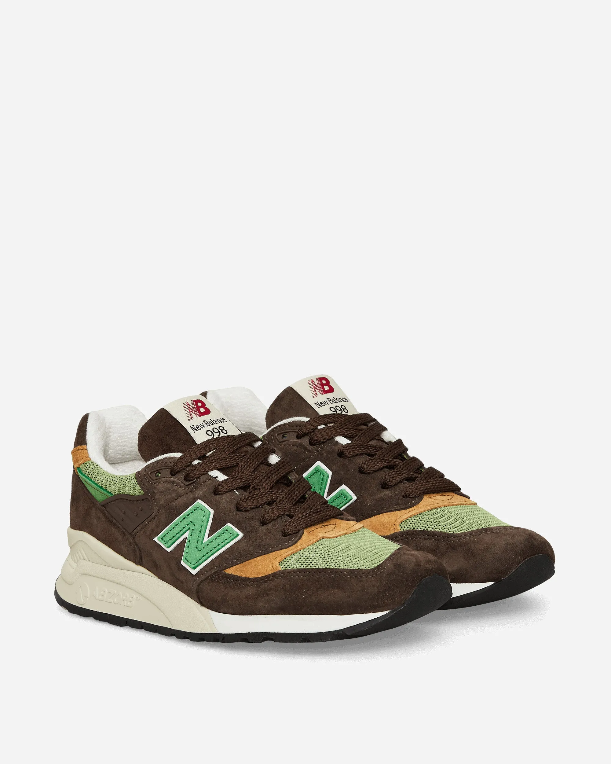 Made in USA 998 Sneakers Braun / Grün