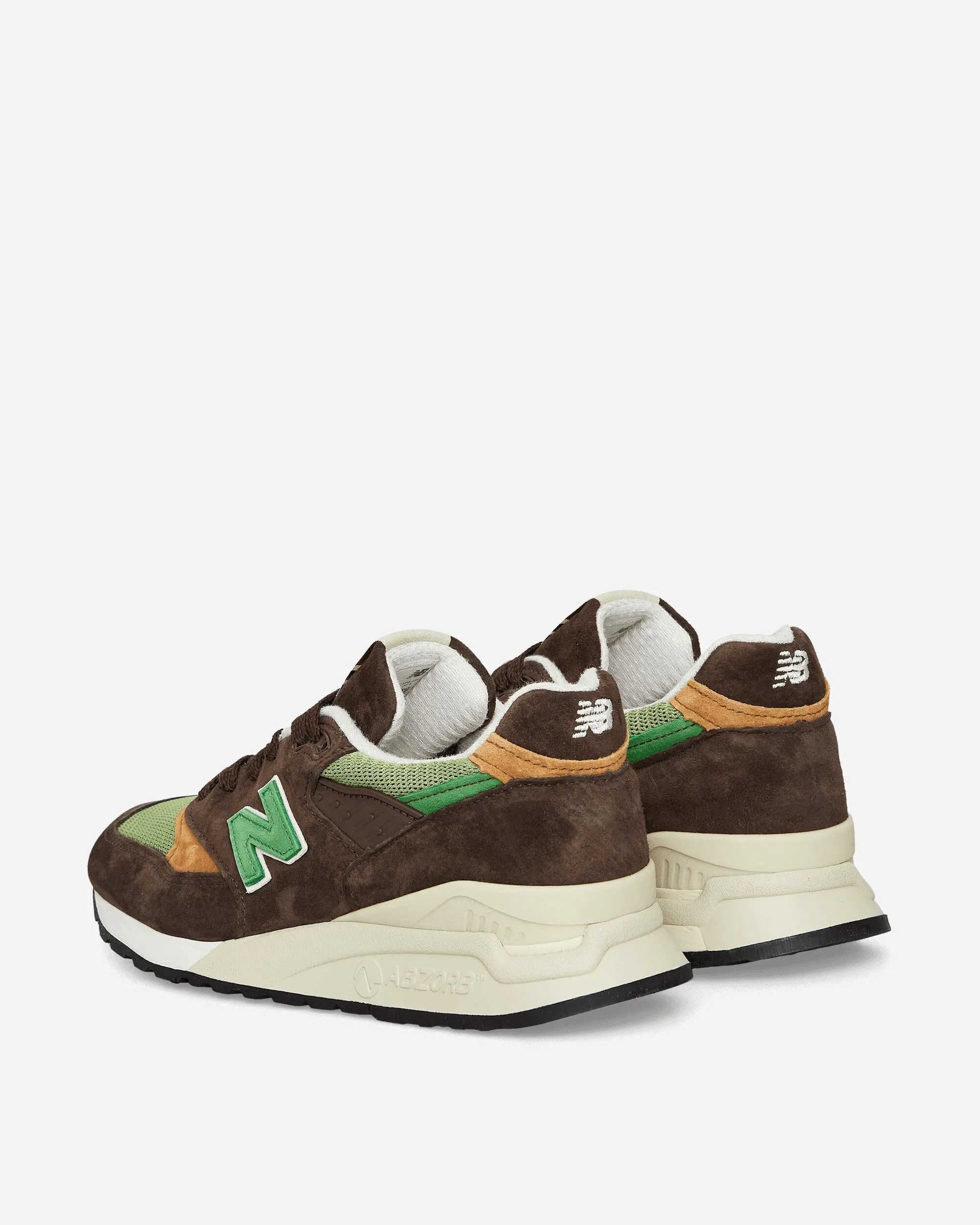 Made in USA 998 Sneakers Braun / Grün