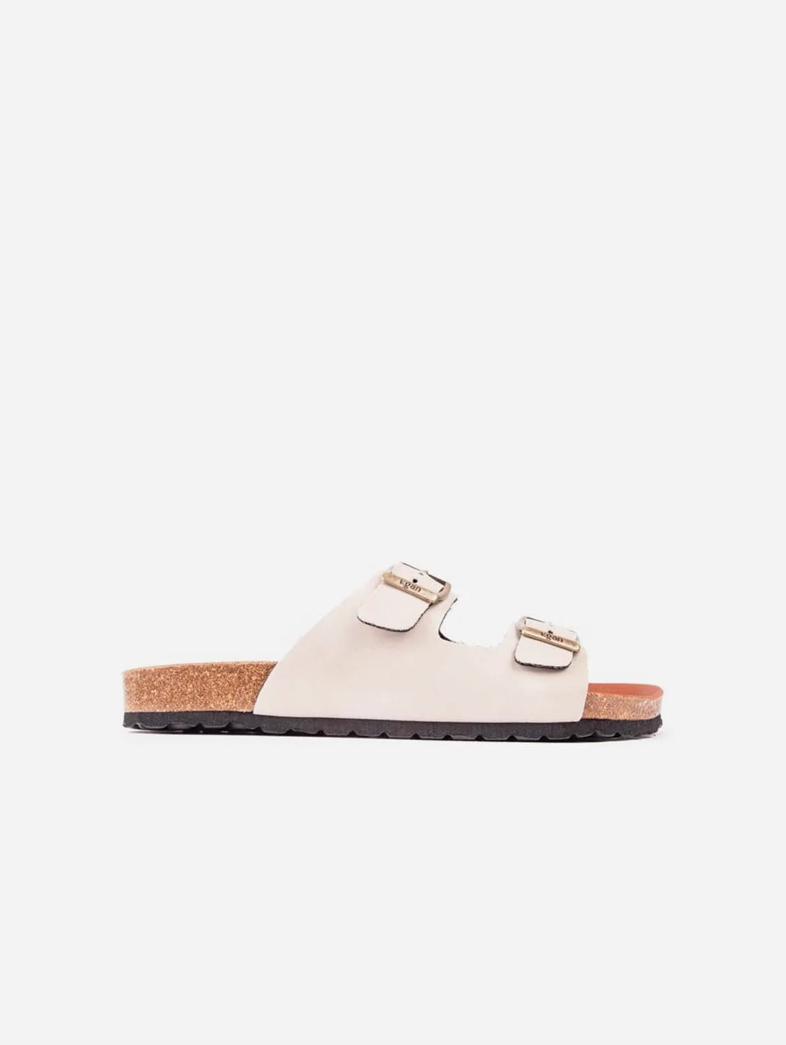 Mango Herren Sandalen mit veganem Fußbett | Neutral