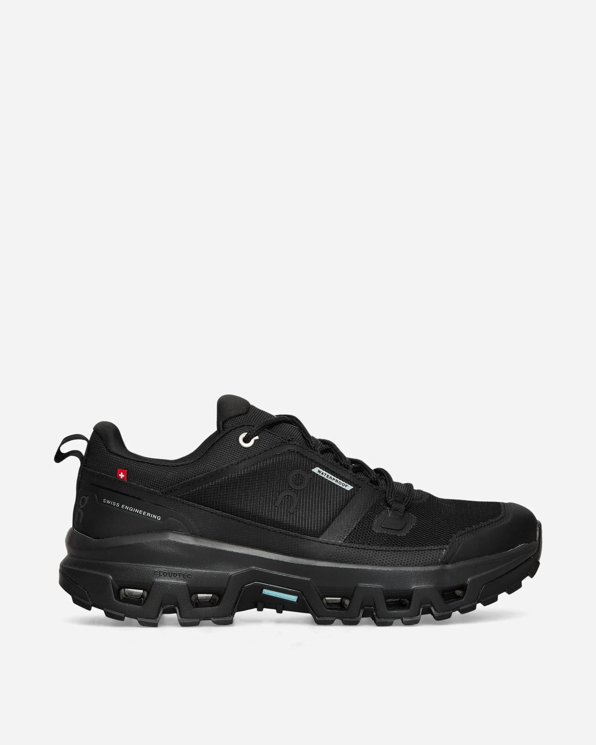 Herren Cloudrock Low WP Sneakers Schwarz