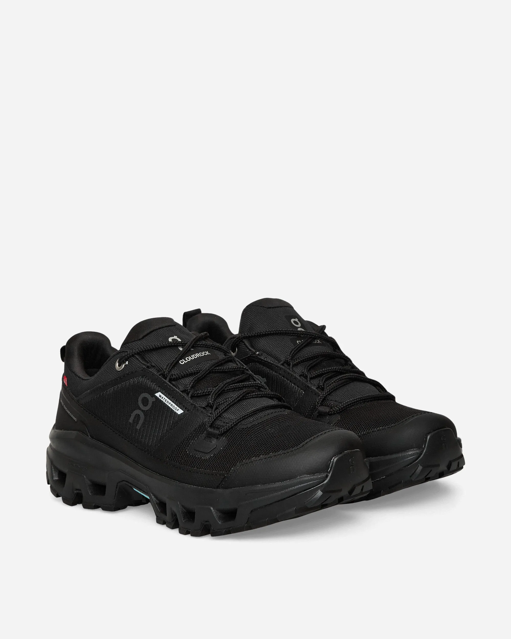 Herren Cloudrock Low WP Sneakers Schwarz