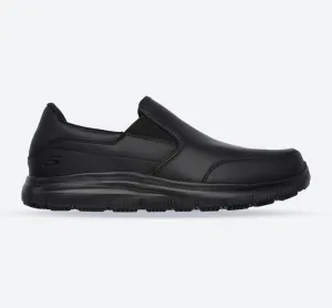 Herren-Skechers 77071WEC Bronwood rutschfeste Turnschuhe in weiter Passform