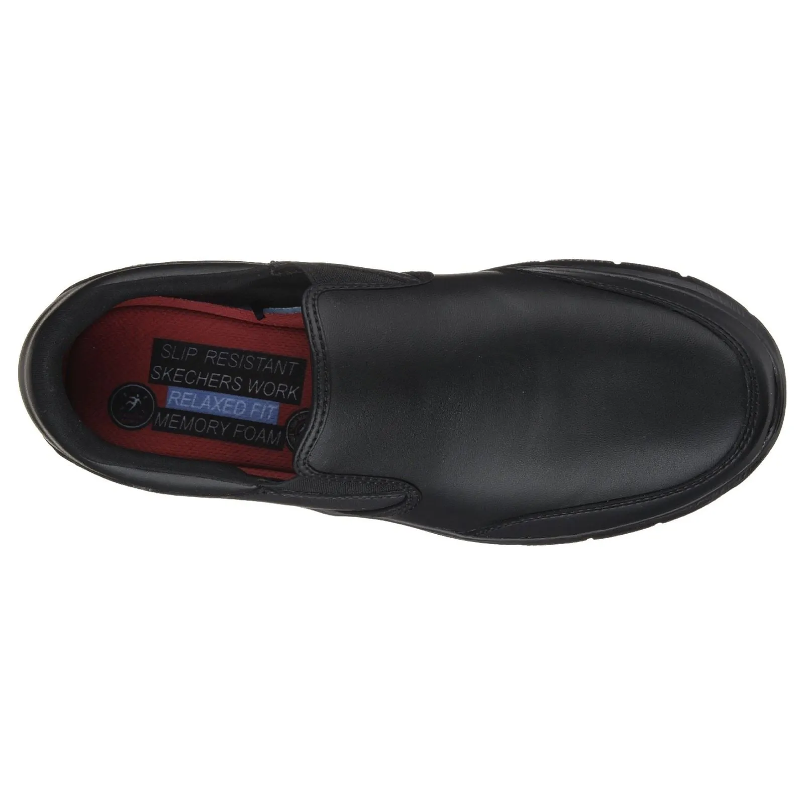 Herren-Skechers 77071WEC Bronwood rutschfeste Turnschuhe in weiter Passform