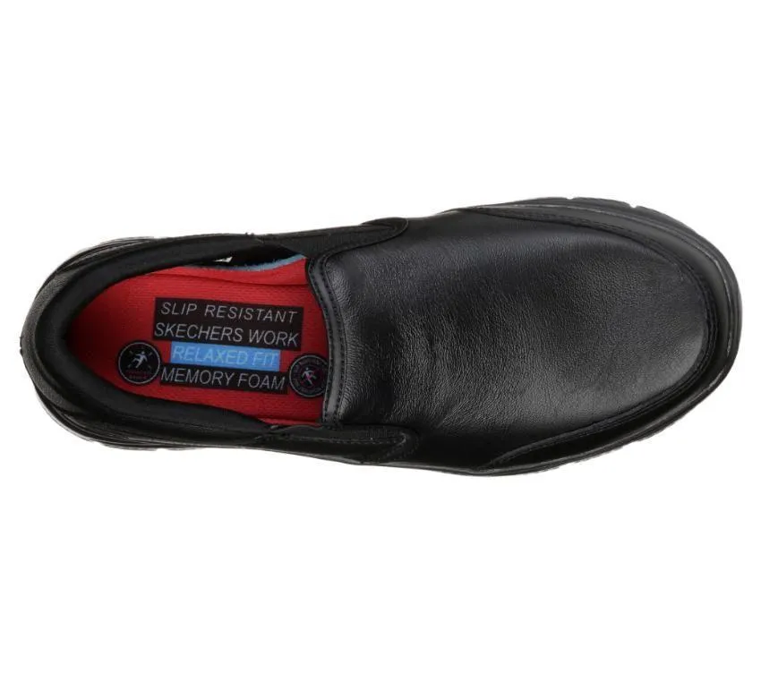 Herren Weite Passform Skechers Work 77071 Bronwood Wanderschuhe