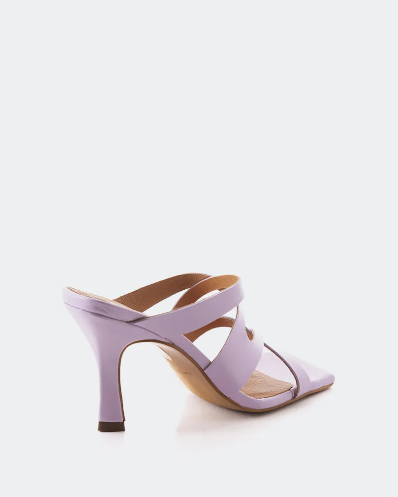 Myrtos Lila Leder