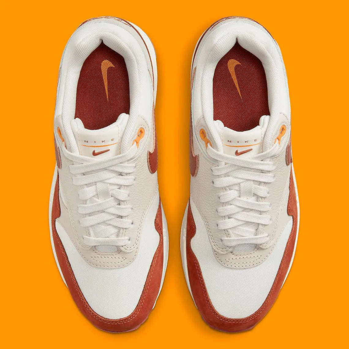 Nike Sneakers Nike Air Max 1 Robustes Orange (D)