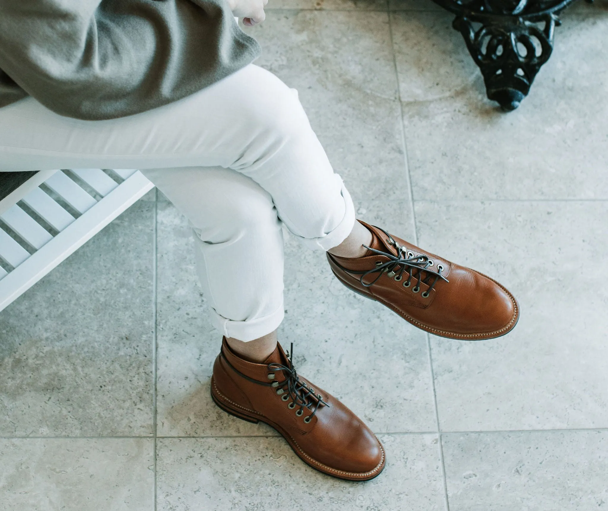 Nora Boot Sattelbraun