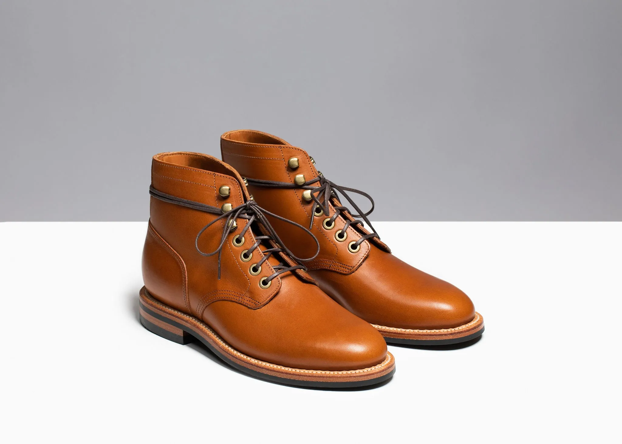 Nora Boot Sattelbraun