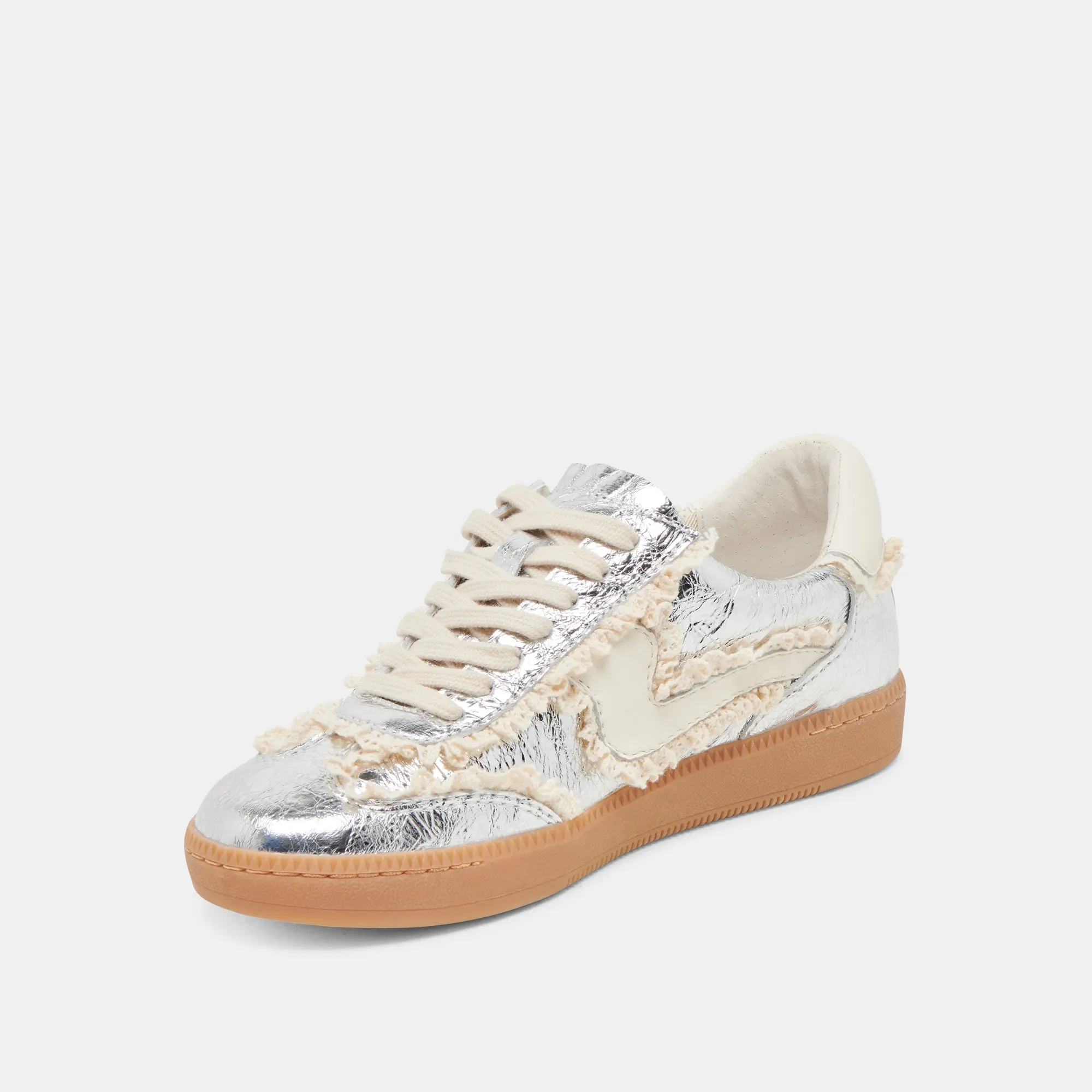 HINWEIS SPITZENSCHUHE SILBER ANTIKE LEDER
