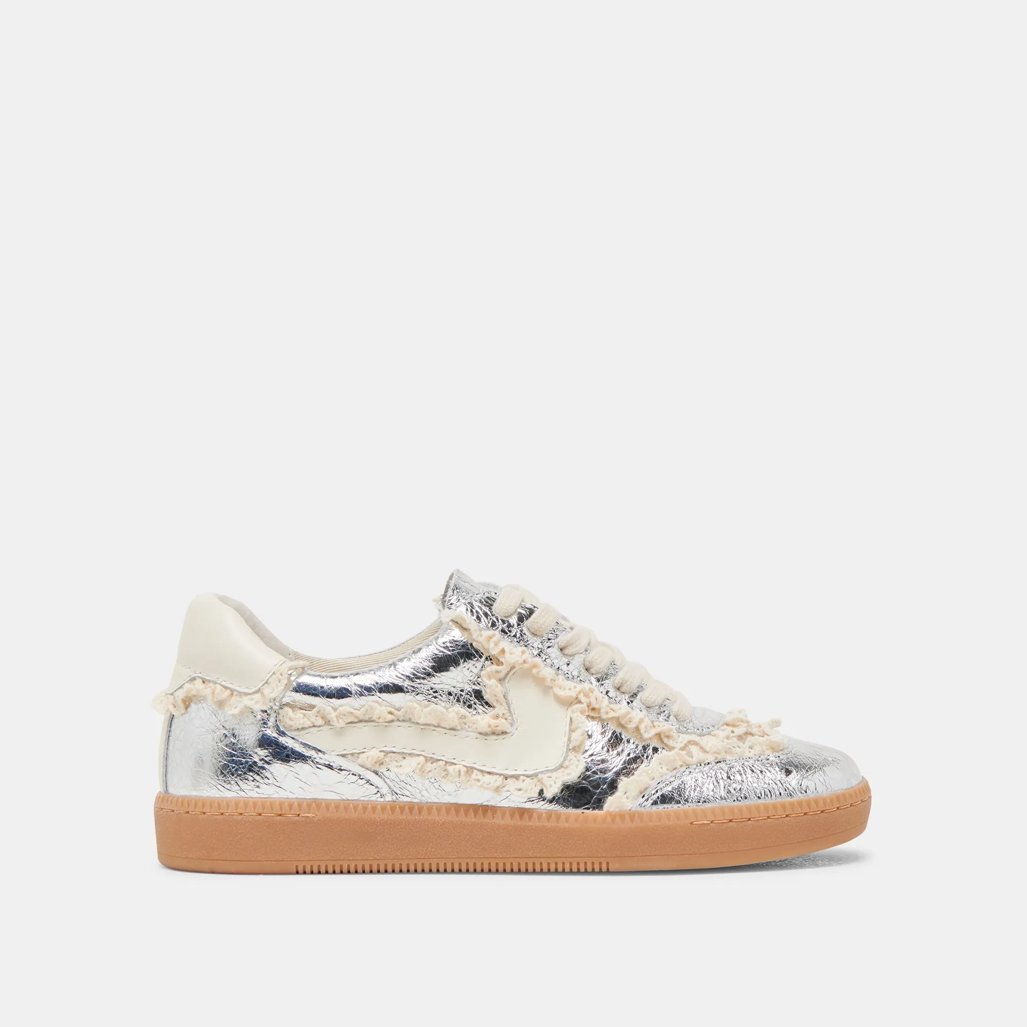 HINWEIS SPITZENSCHUHE SILBER ANTIKE LEDER