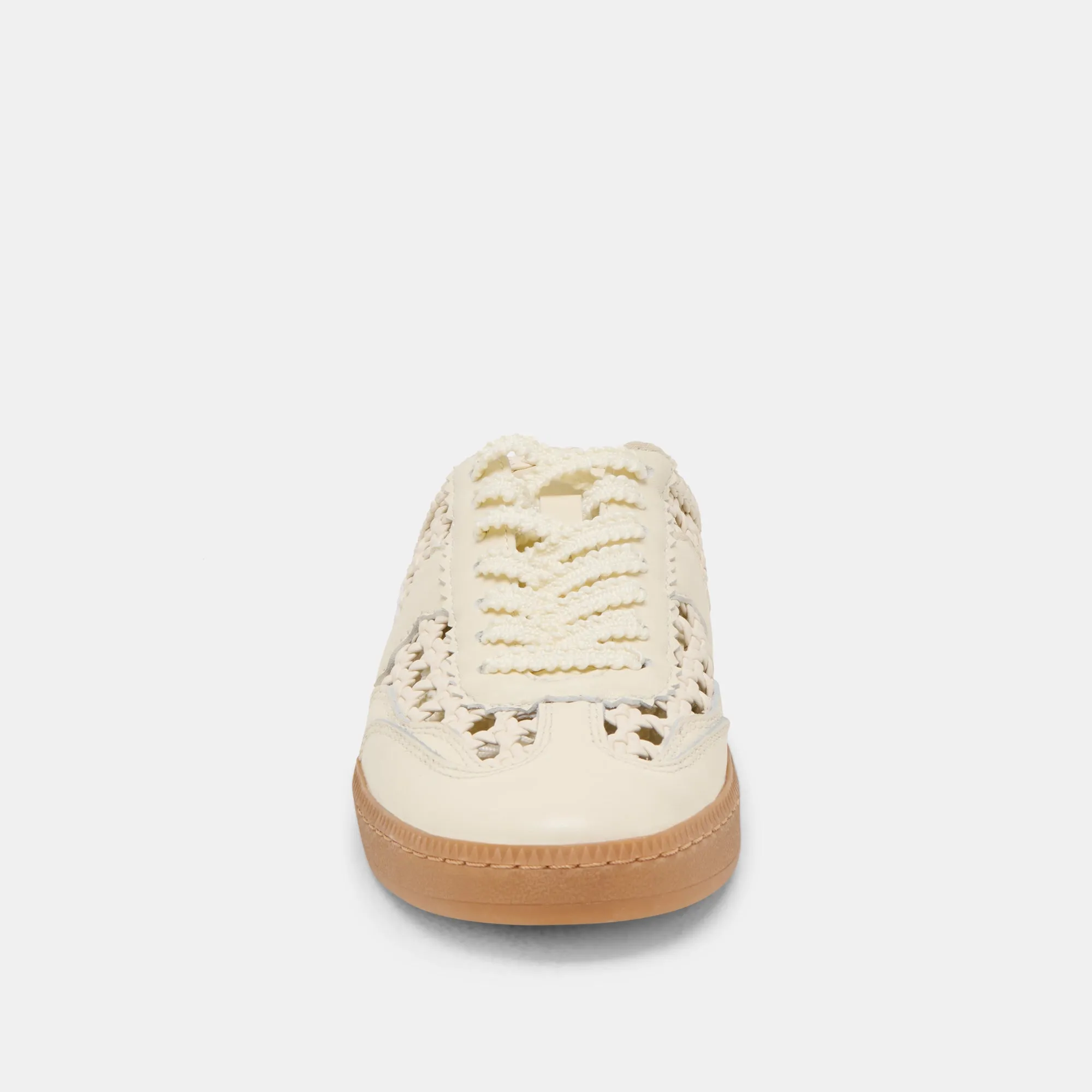 HINWEIS SLIDE GEFLOCHTENE SNEAKERS OFF WHITE GEFLOCHTENE STELLA