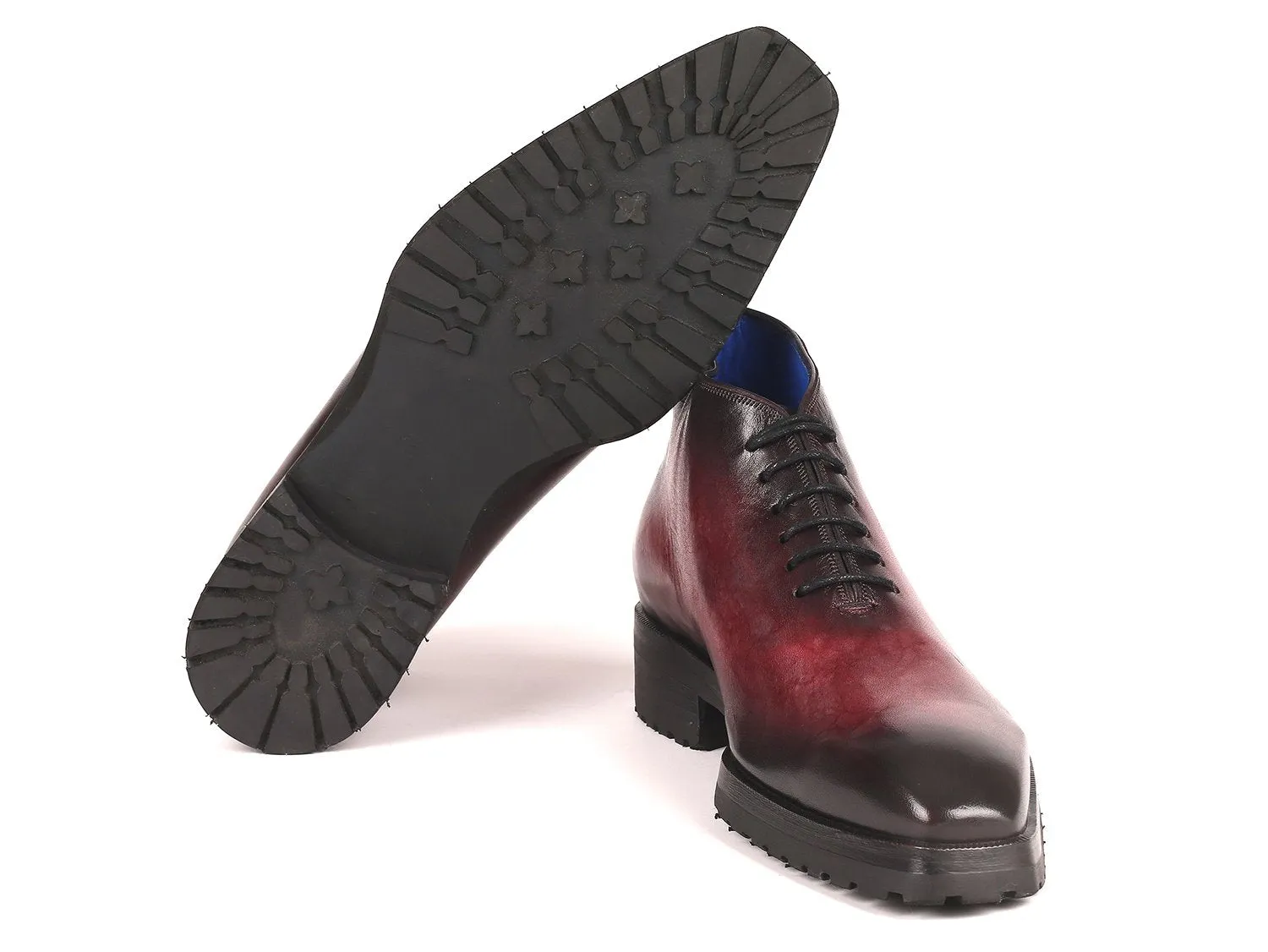 Paul Parkman Schuhe Paul Parkman Herren Knöchelstiefel in Bordeaux gebürstet
