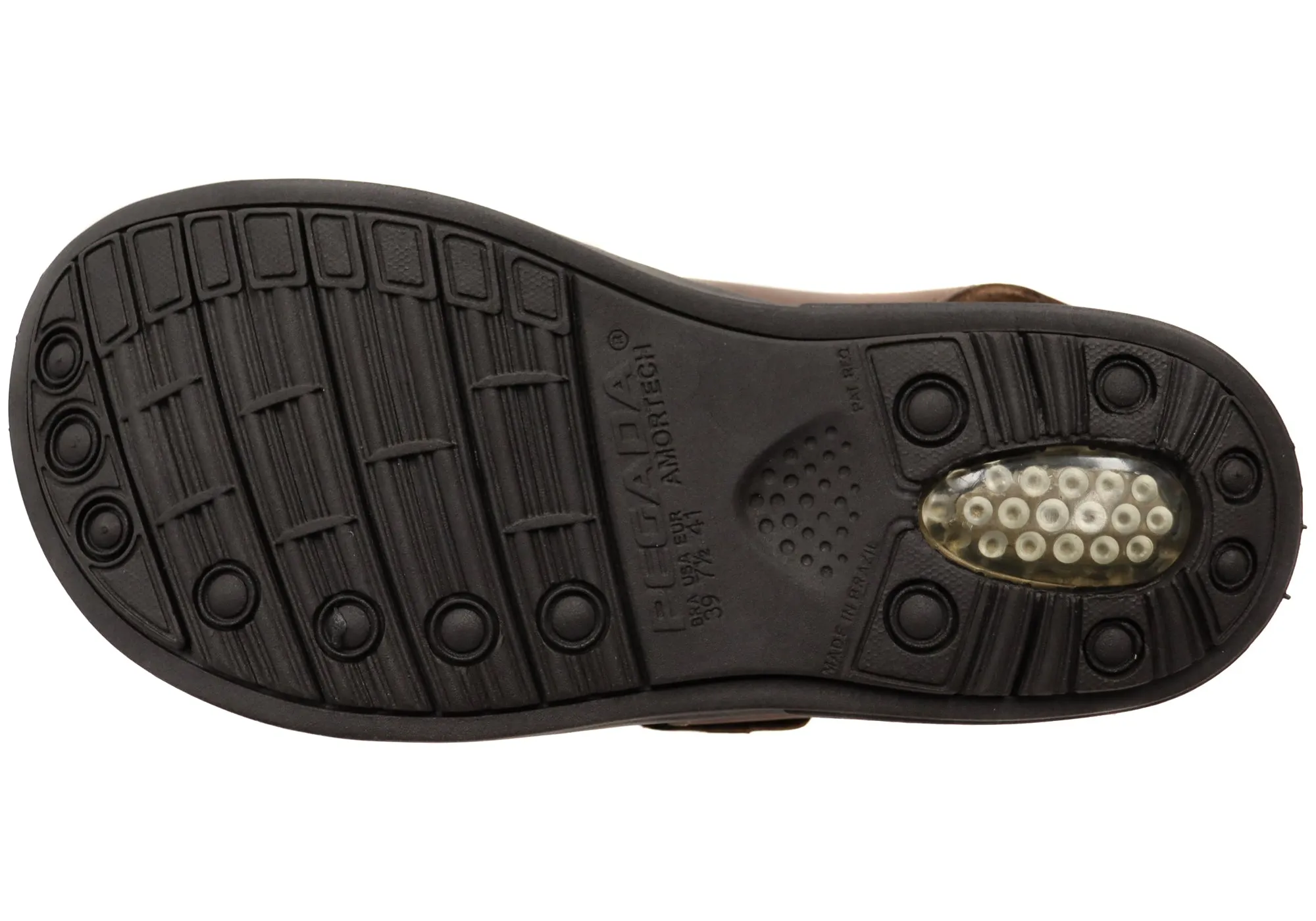 Pegada Kedge Herren Ledersandalen Bequem Hergestellt in Brasilien Pegada Schuhe