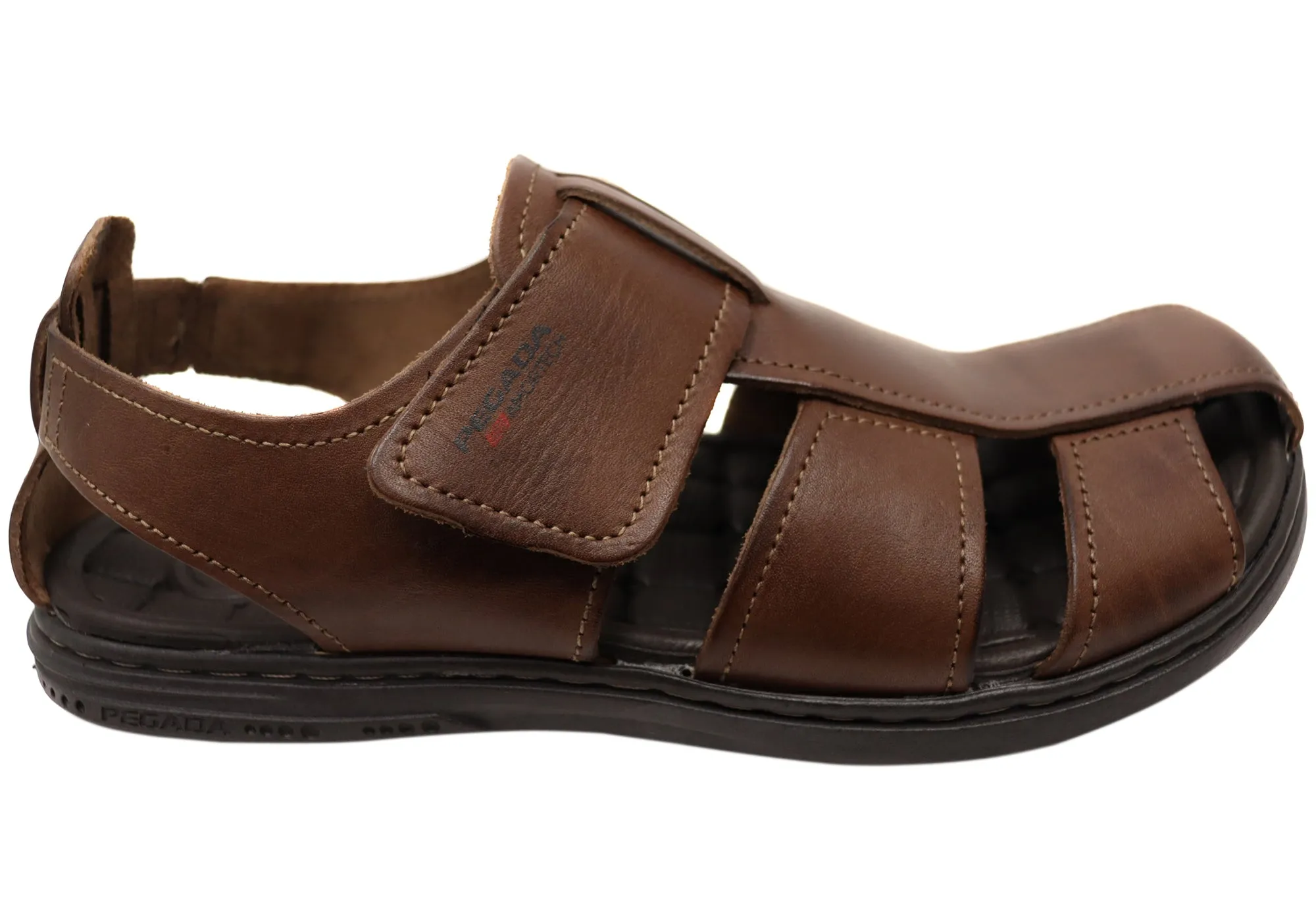 Pegada Kedge Herren Ledersandalen Bequem Hergestellt in Brasilien Pegada Schuhe