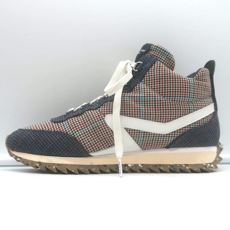 Rag & Bone Retro Hiker Hahnentritt-Sneakers Grau/Braun Größe 38 NEU