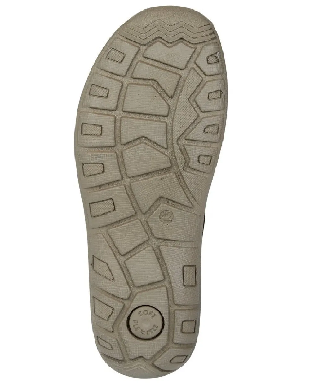 Roamers Herren Leder Sandalen mit Schnallenverschluss in Sand Roamers Schuhe