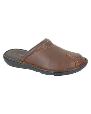 Roamers Herren gepolsterte Stitchdown Clogs Roamers Schuhe