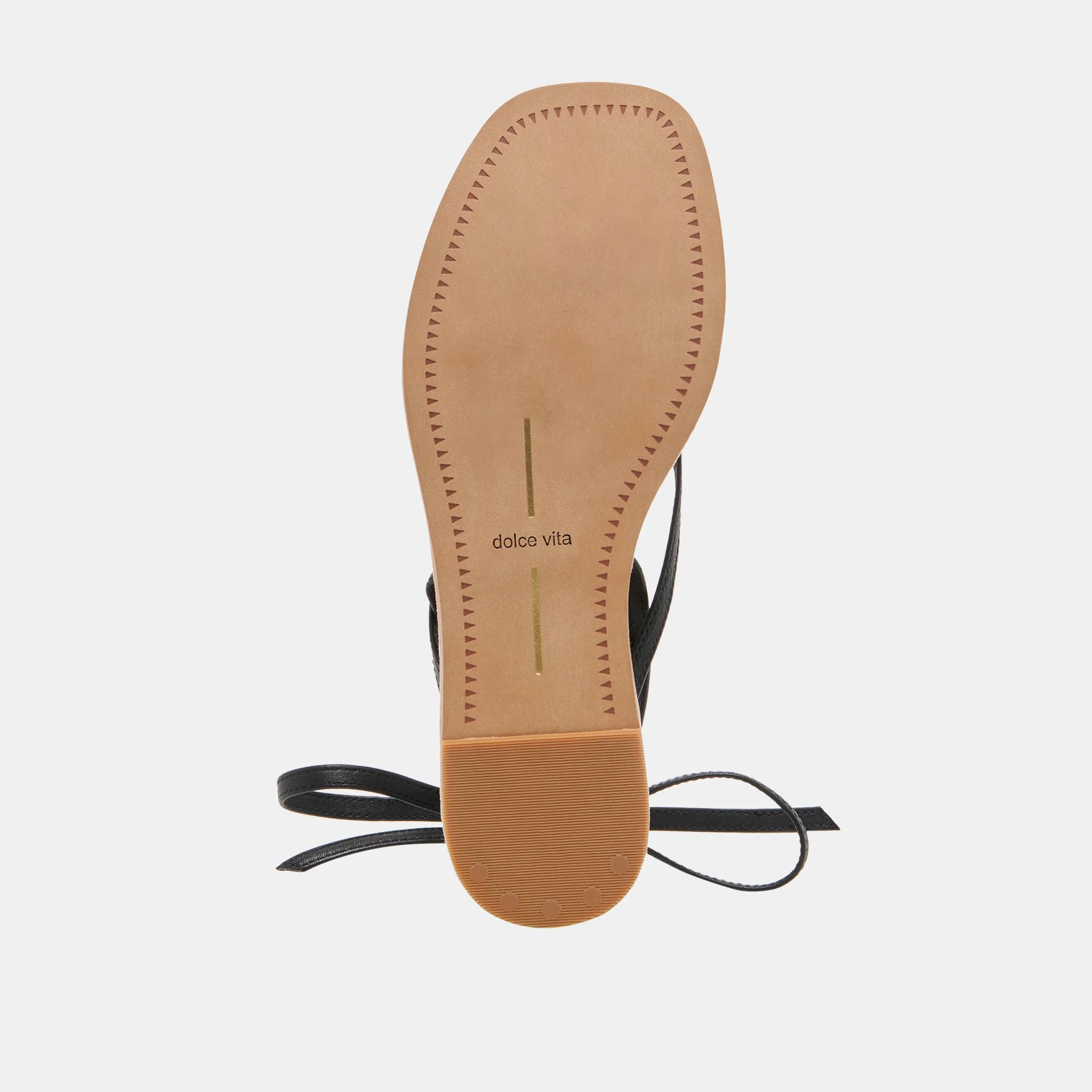 RUDIE SANDALEN SCHWARZES LEDER