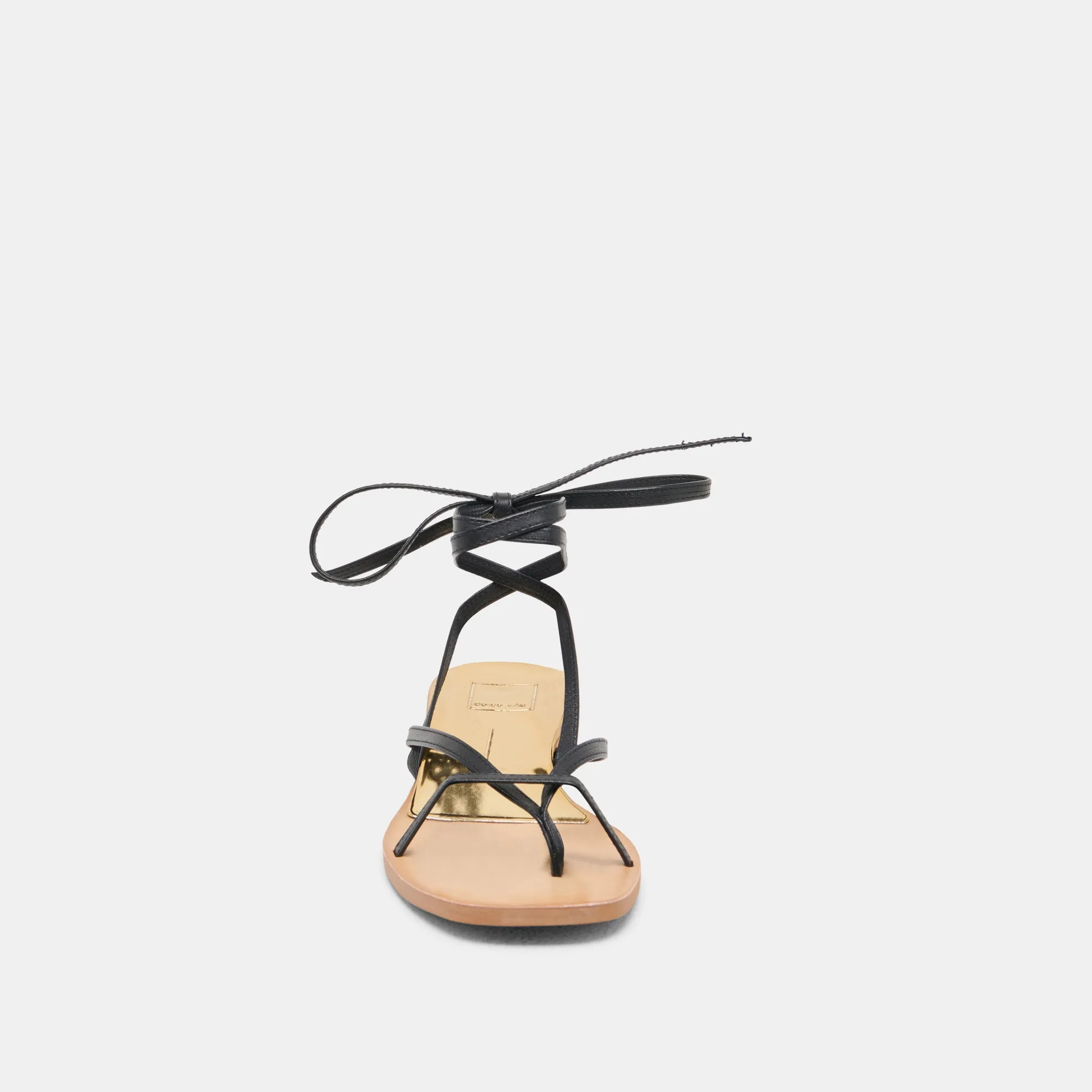 RUDIE SANDALEN SCHWARZES LEDER