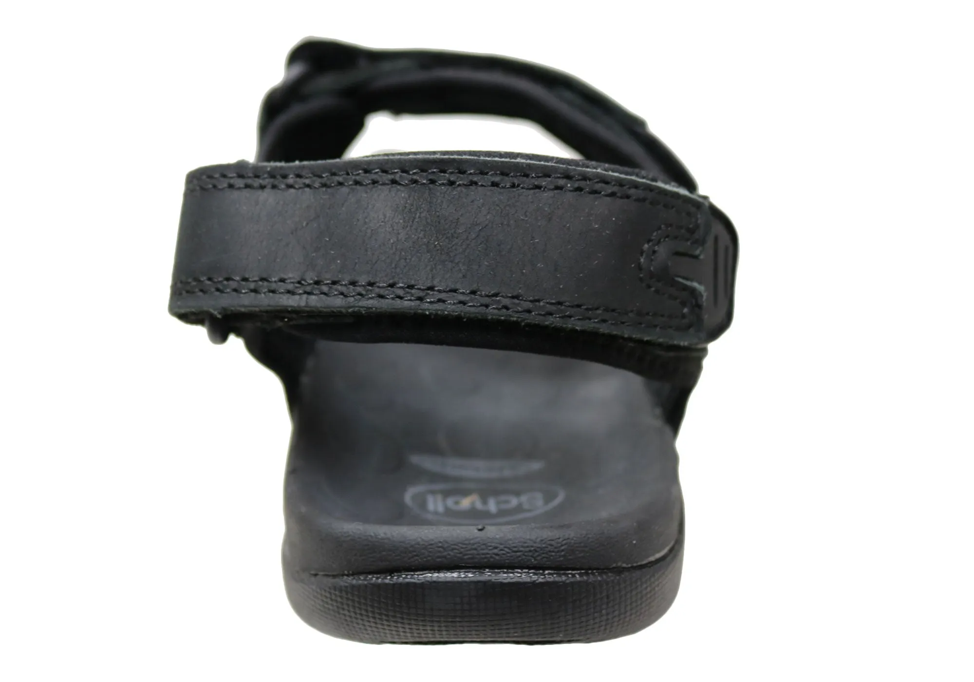 Scholl Orthaheel Brody Herren-Sandalen mit unterstützendem Komfort aus Leder Scholl Orthaheel Schuhe