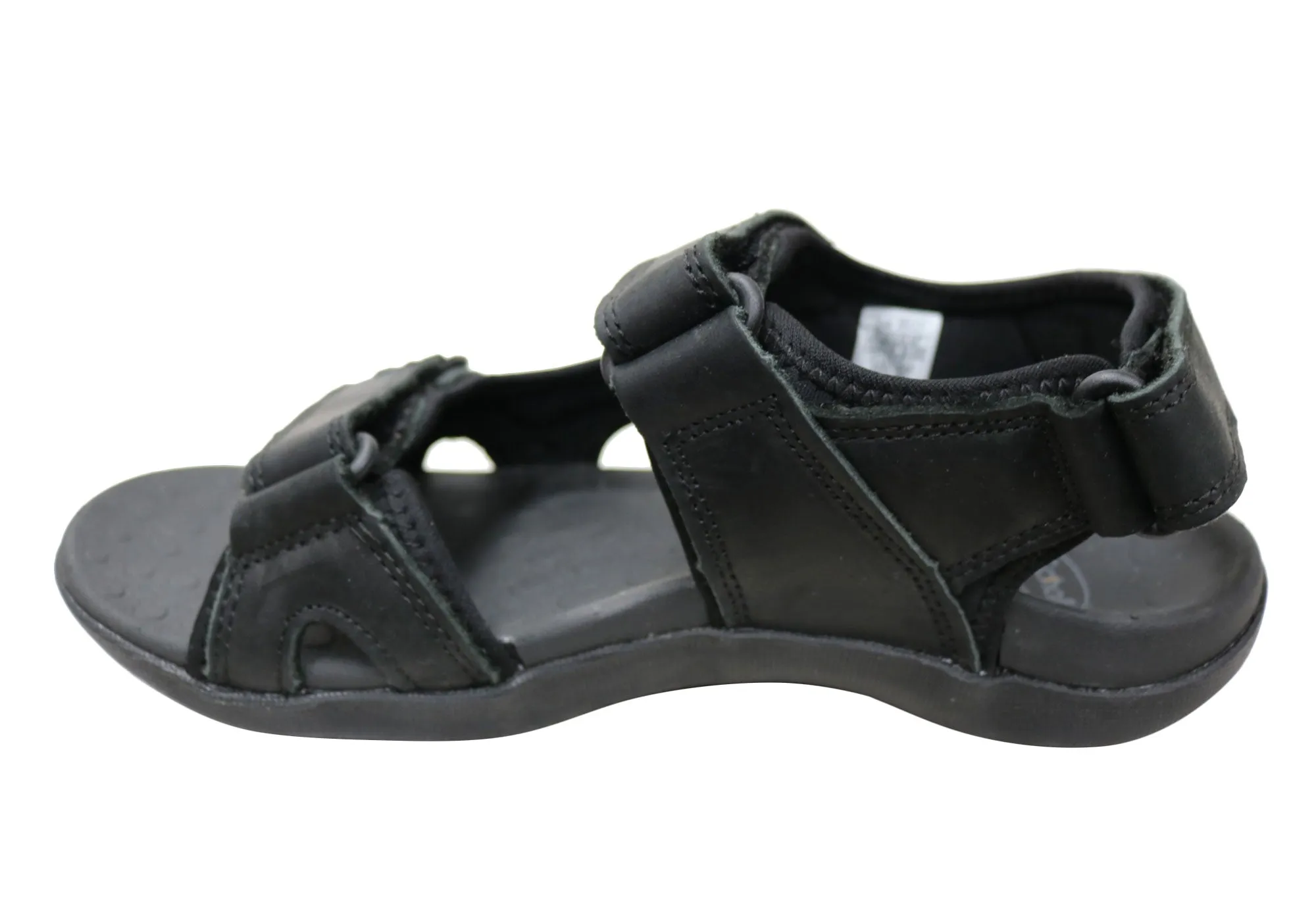 Scholl Orthaheel Brody Herren-Sandalen mit unterstützendem Komfort aus Leder Scholl Orthaheel Schuhe