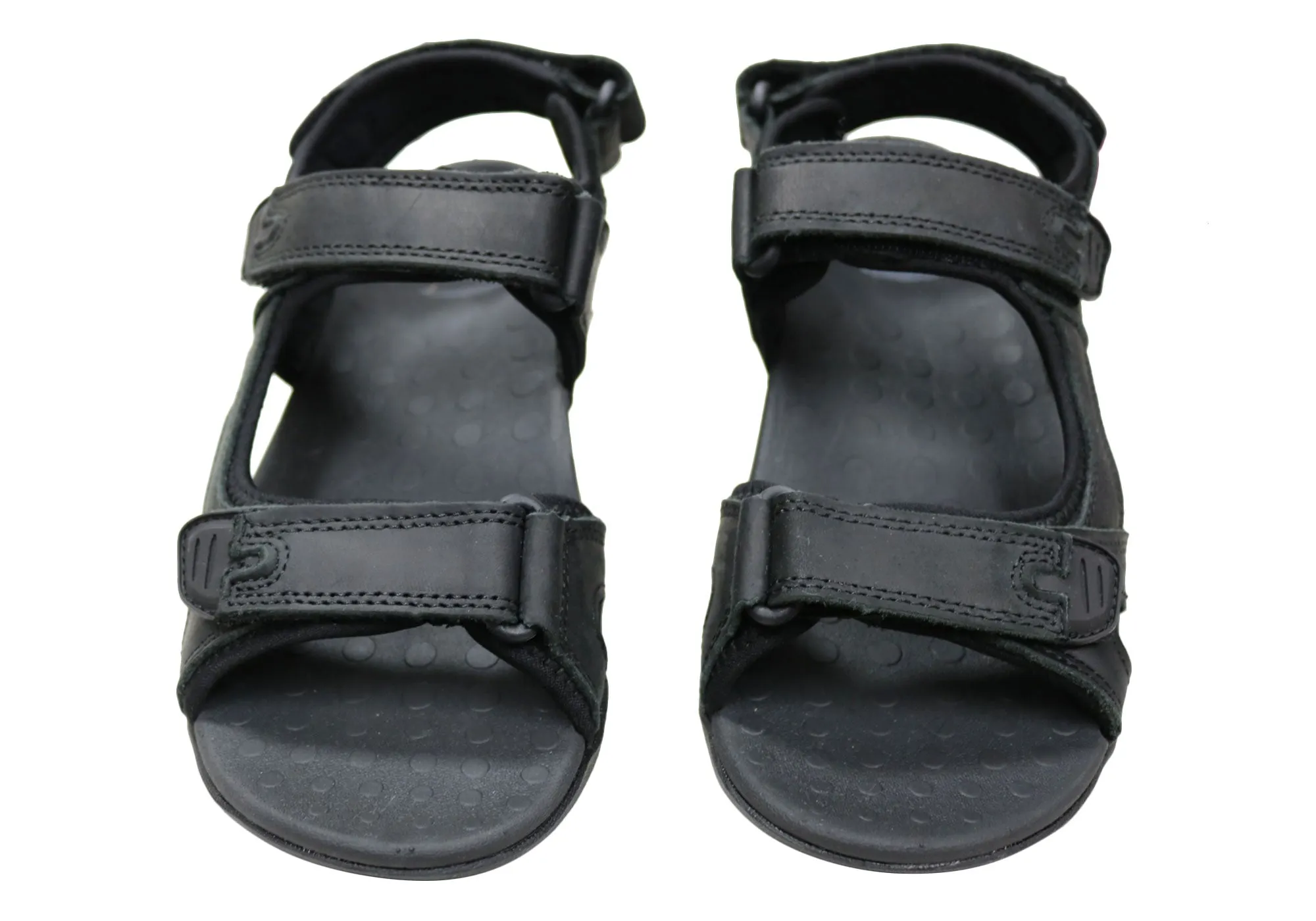 Scholl Orthaheel Brody Herren-Sandalen mit unterstützendem Komfort aus Leder Scholl Orthaheel Schuhe