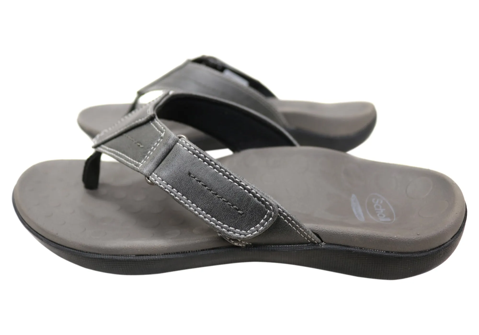 Scholl Orthaheel Ryder V2 Herren Bequeme Unterstützende Badeschuhe Scholl Orthaheel Schuhe