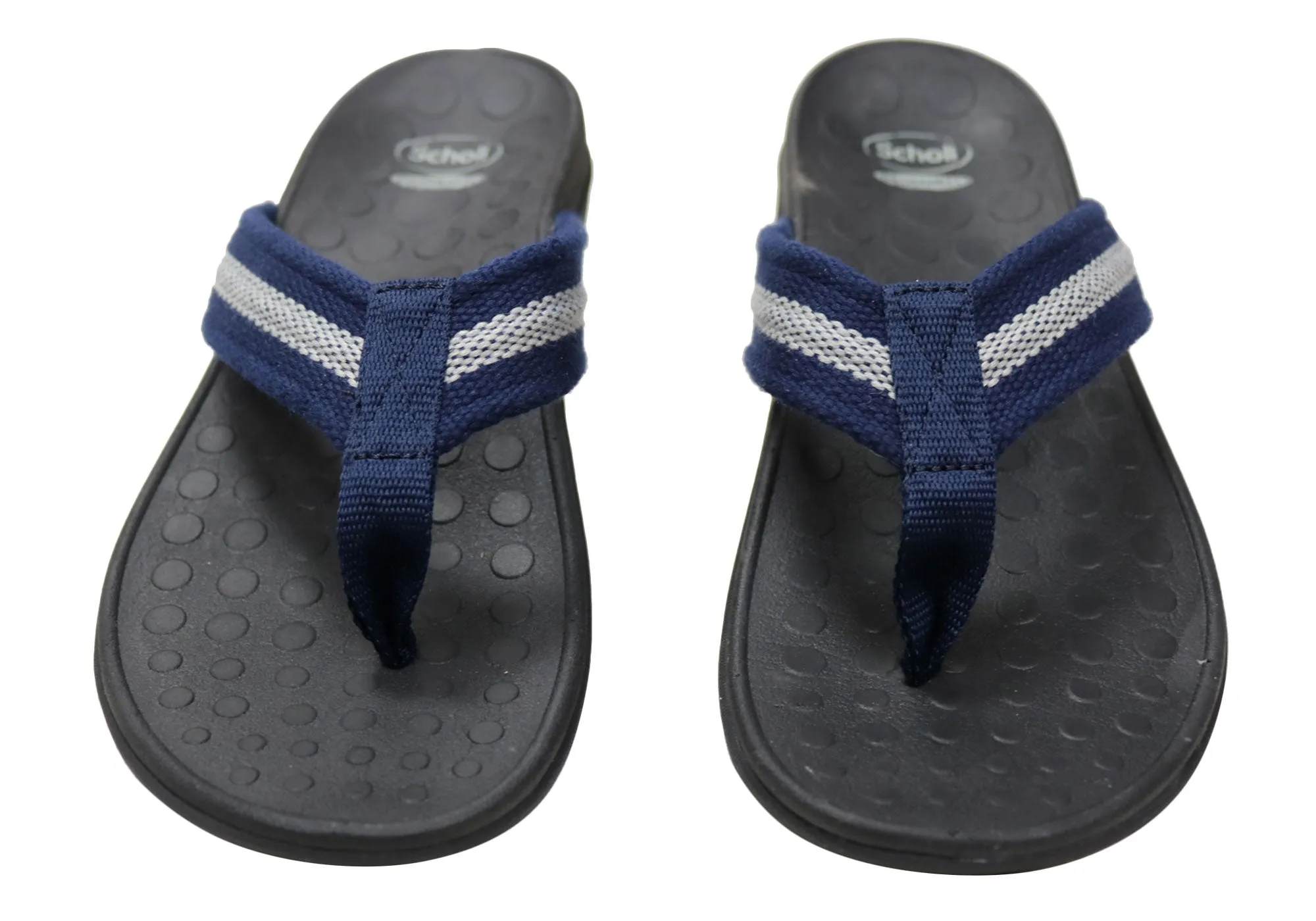 Scholl Orthaheel Herren-Slipper mit Fußbett und hohem Tragekomfort