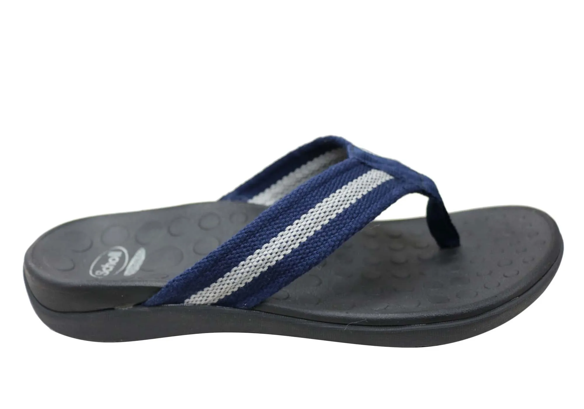 Scholl Orthaheel Herren-Slipper mit Fußbett und hohem Tragekomfort