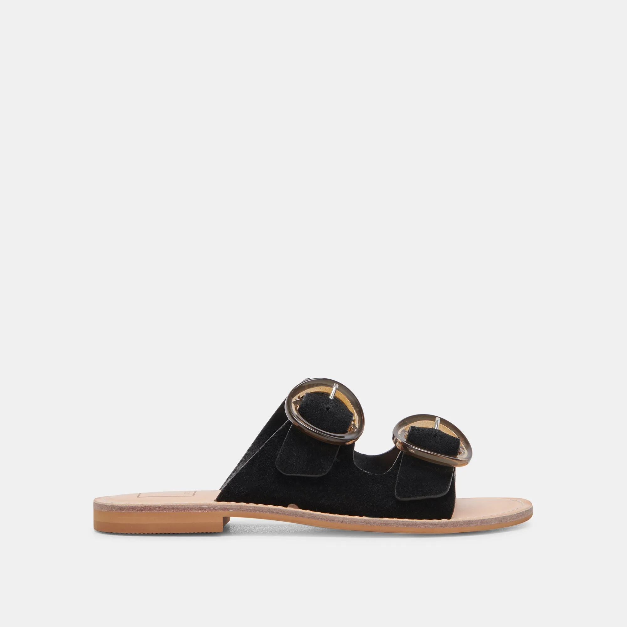 SECILY SANDALEN ONYX WILDLEDER