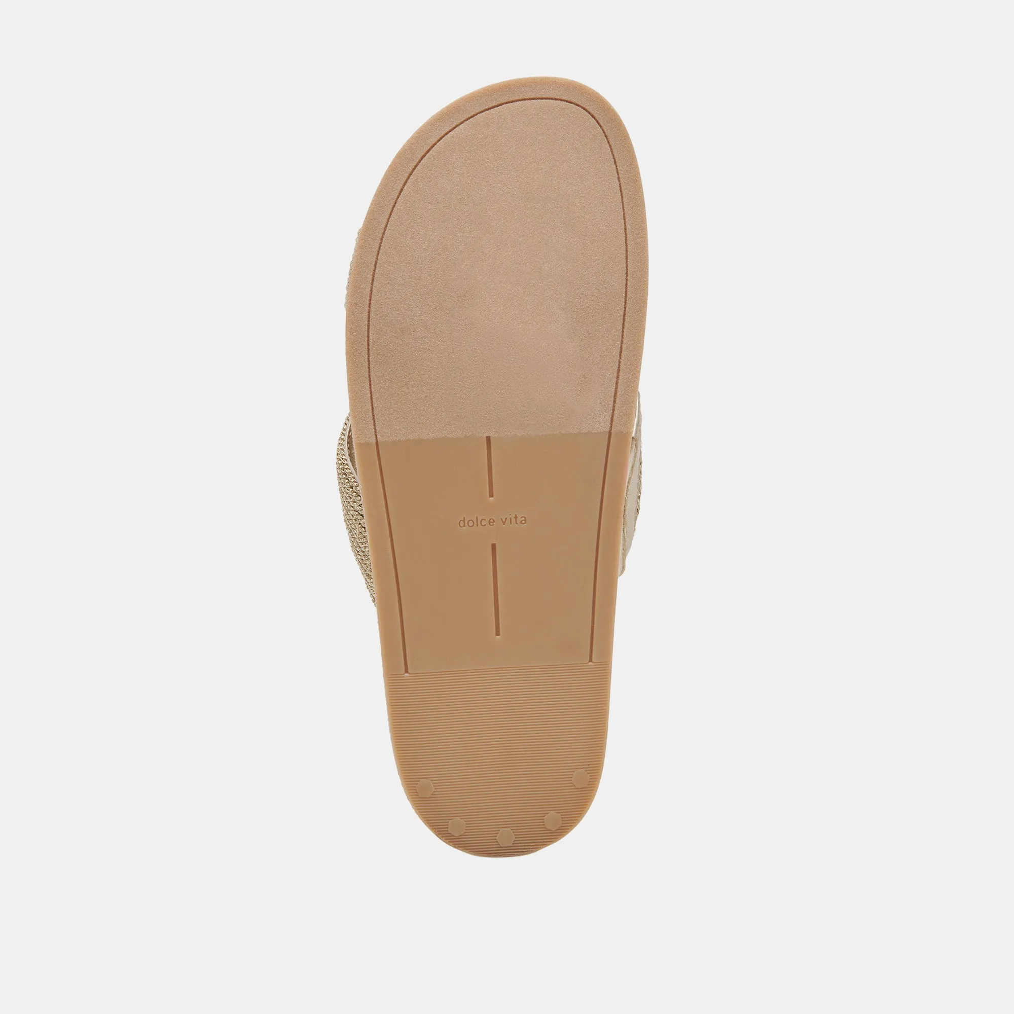 SELDA WEITE SANDALEN GOLD RAFFIA
