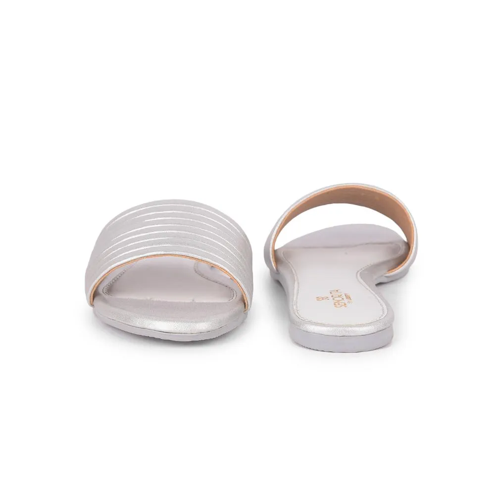 Senorita Casual Silber Slides Damen STY-51E Von Liberty