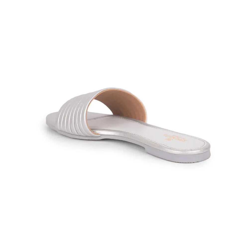 Senorita Casual Silber Slides Damen STY-51E Von Liberty