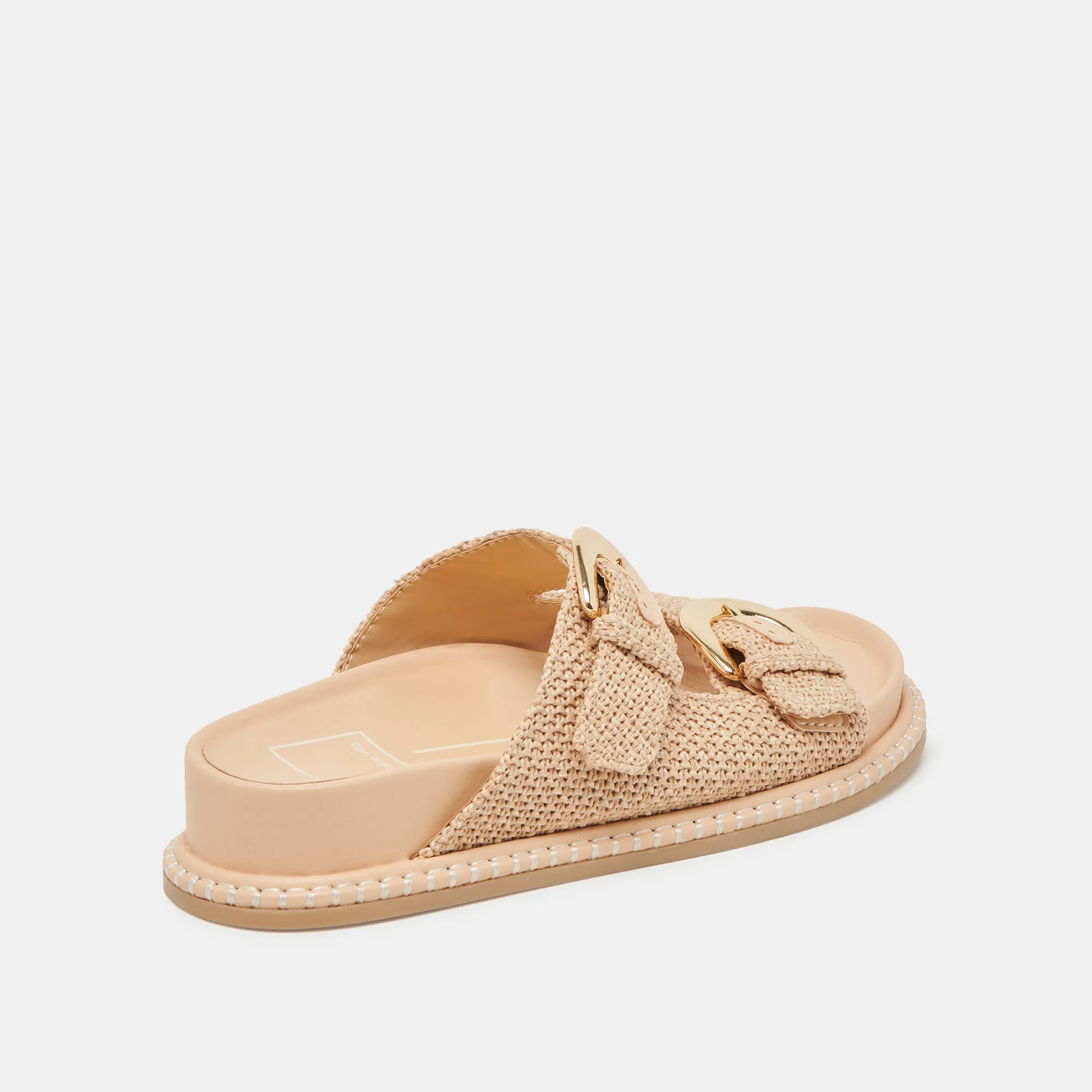 SHAUNY SANDALEN NATÜRLICHE RAFFIA