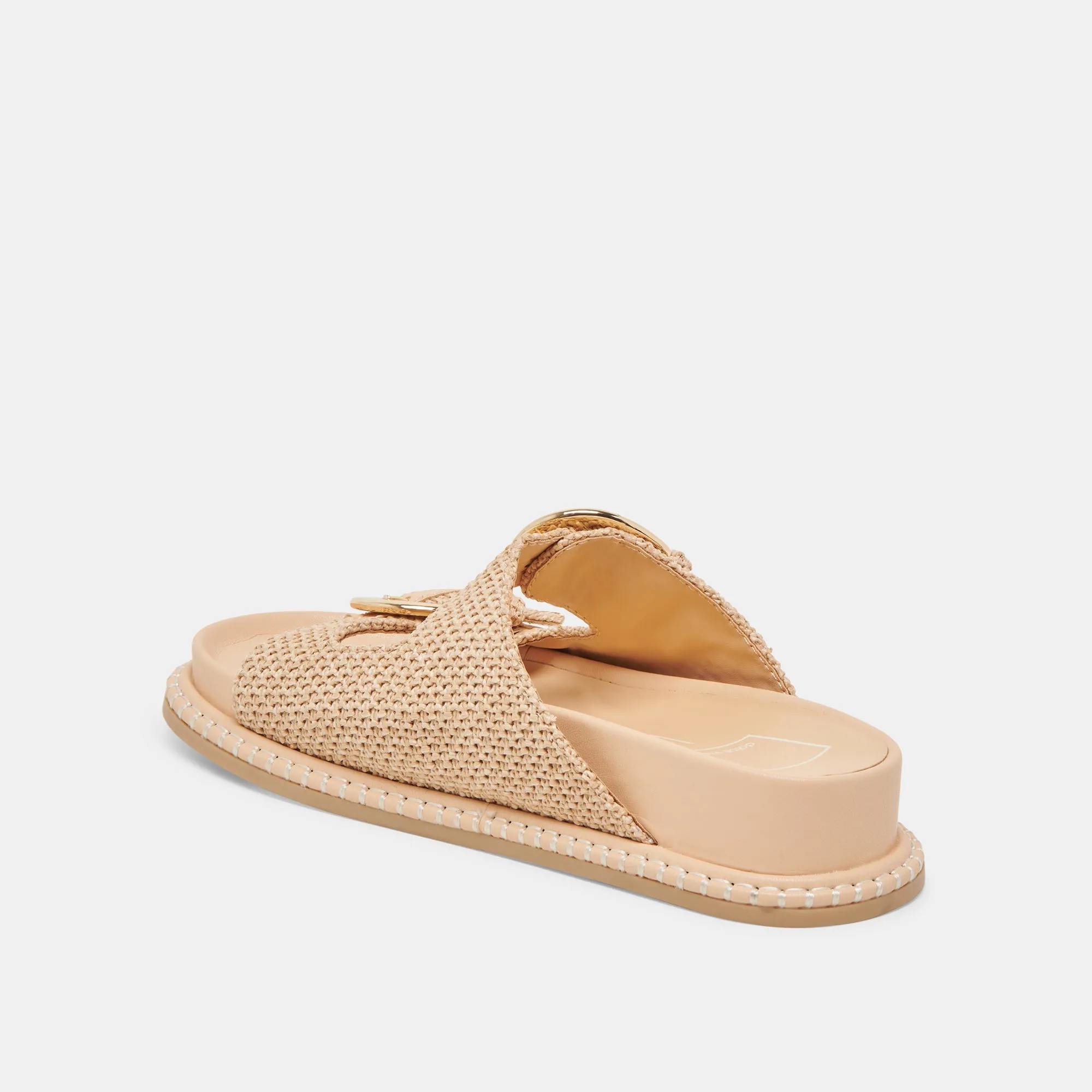 SHAUNY SANDALEN NATÜRLICHE RAFFIA