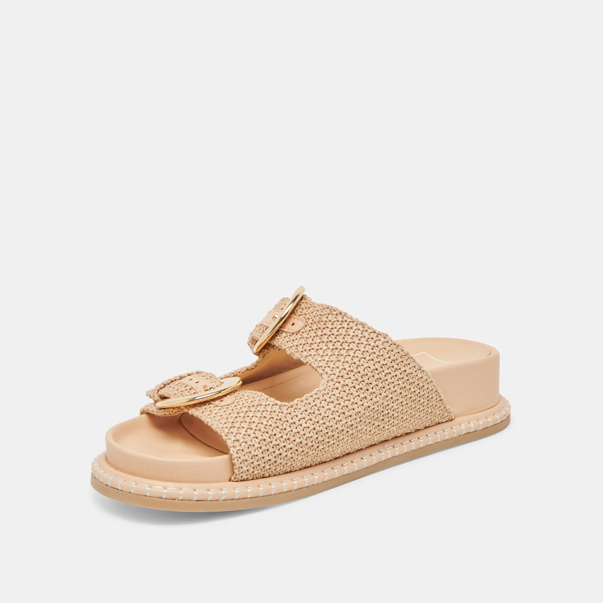 SHAUNY SANDALEN NATÜRLICHE RAFFIA