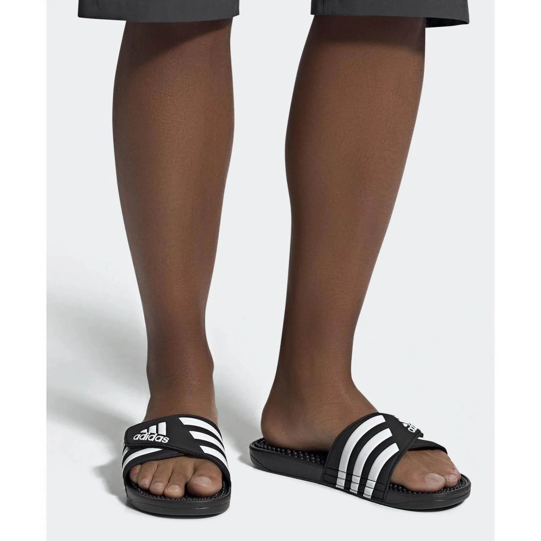 Schuhe Adidas Fußbekleidung Herren adidas Adissage Schlappen - Schwarz