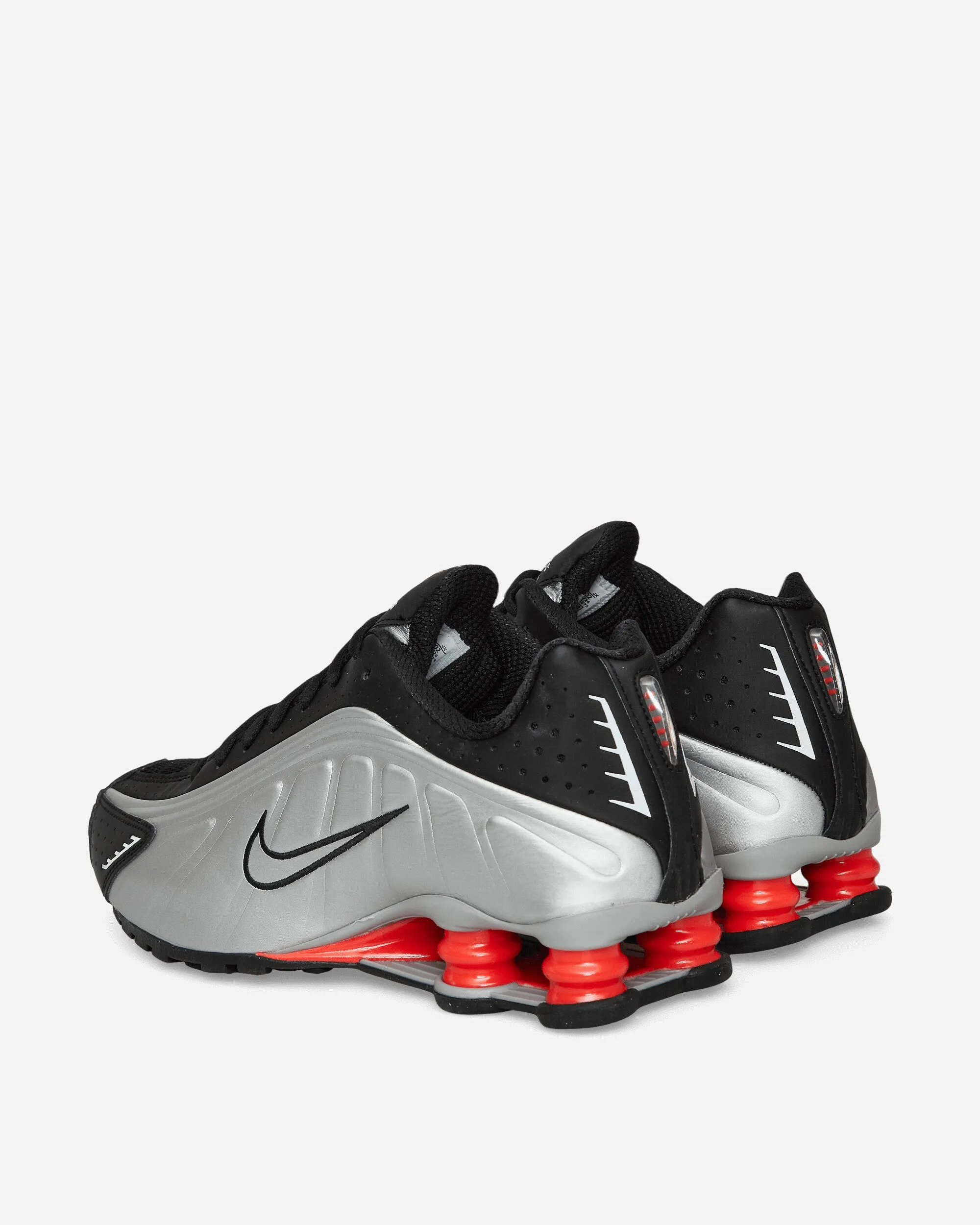 Shox R4 Sneakers Metallisch Silber / Schwarz