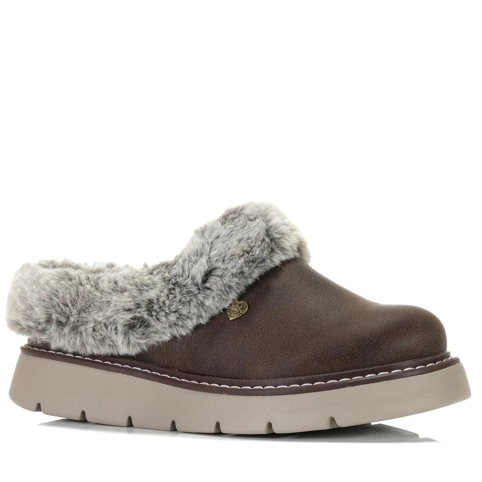 Skechers BOBS Keepsakes Lite - Gemütliche Mischung 114762 Schokolade