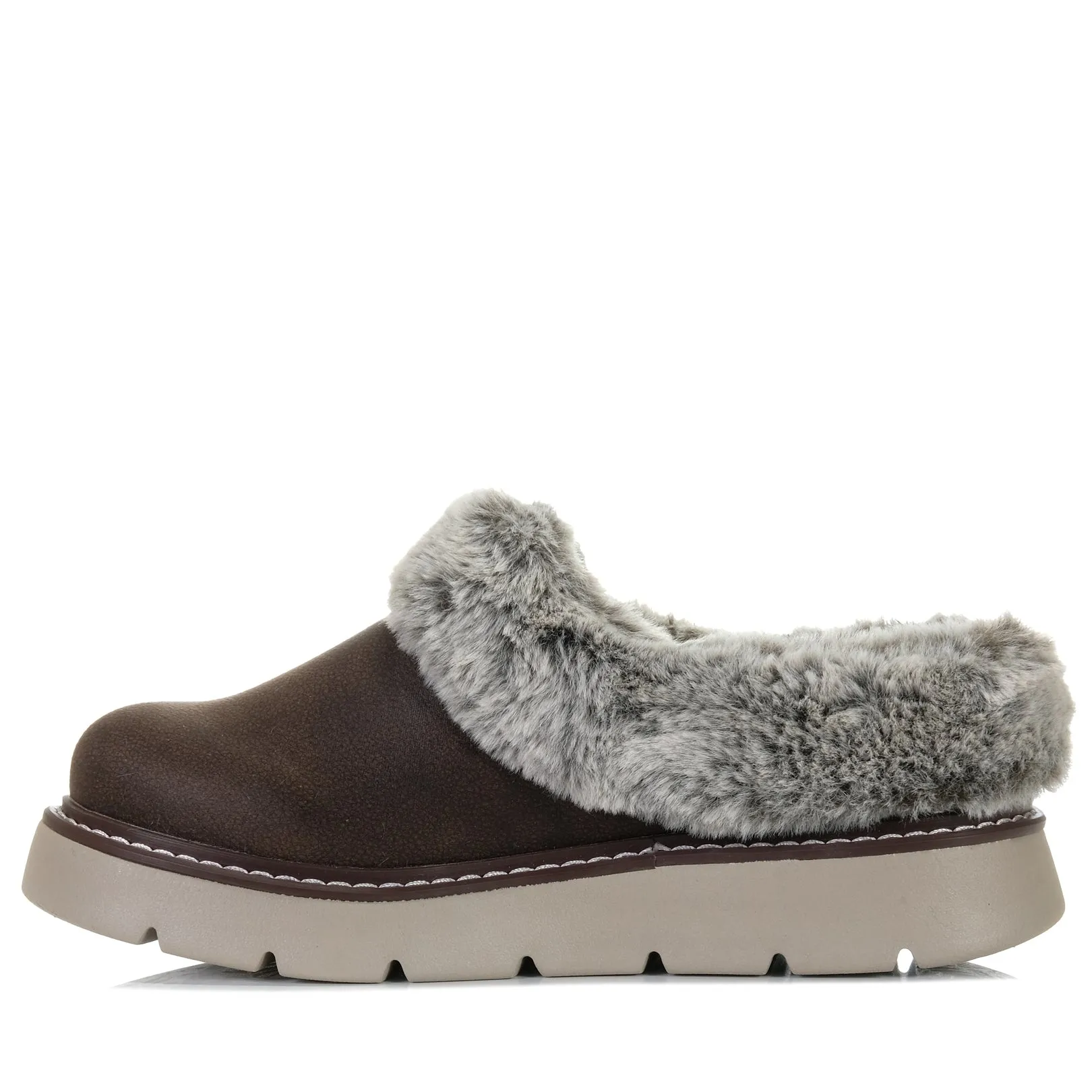 Skechers BOBS Keepsakes Lite - Gemütliche Mischung 114762 Schokolade