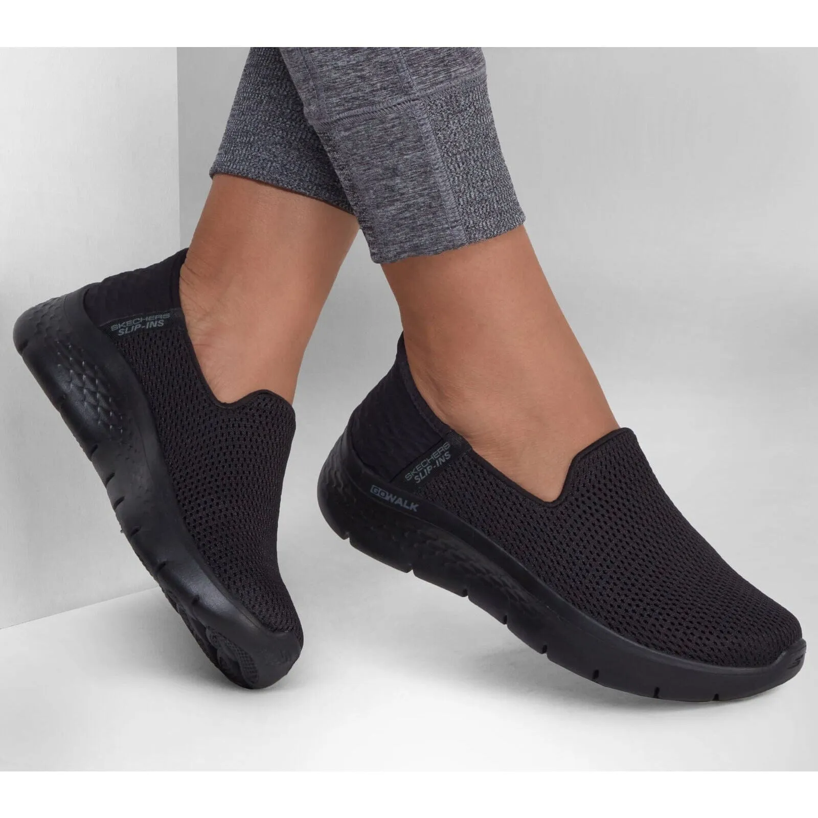 SKECHERS SLIP-INS GO WALK FLEX - RELISH DAMEN - ENDVERKAUF!