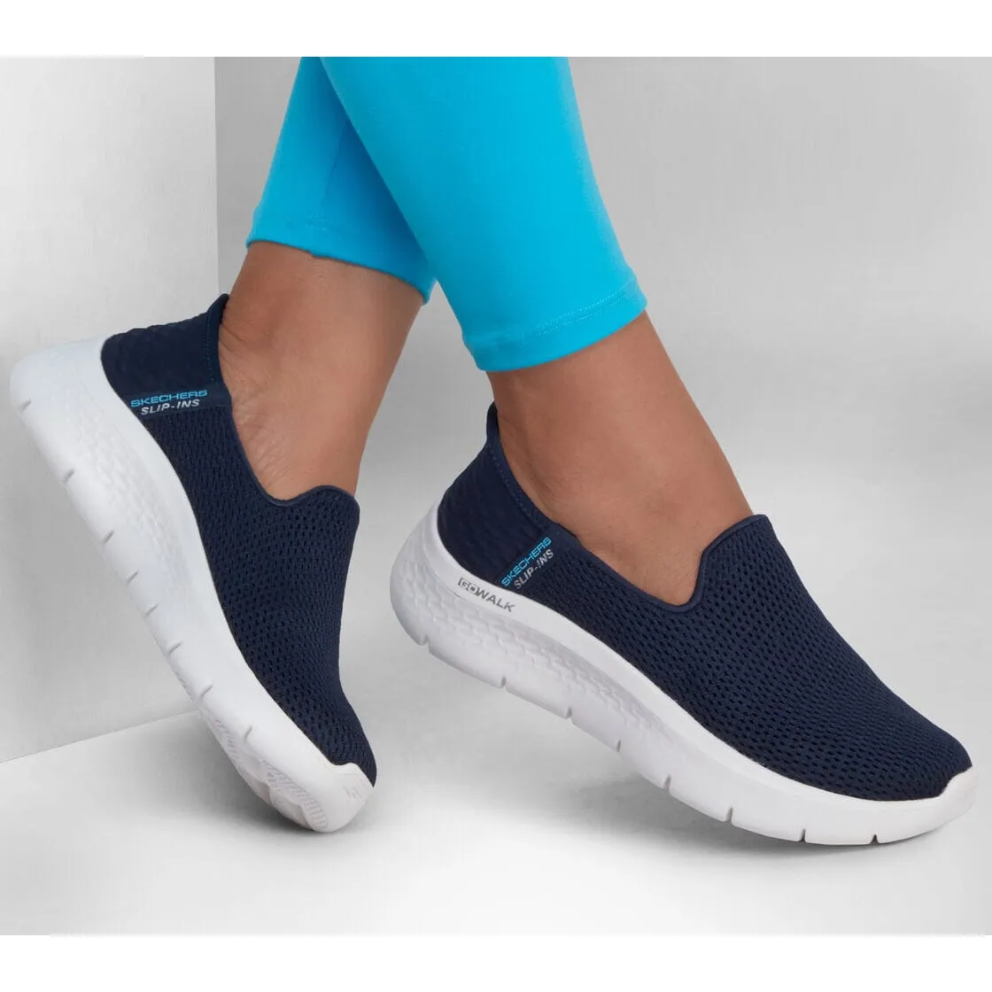 SKECHERS SLIP-INS GO WALK FLEX - RELISH DAMEN - ENDVERKAUF!