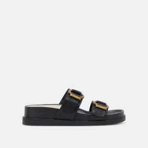 SOYA SANDALEN ONYX LEDER