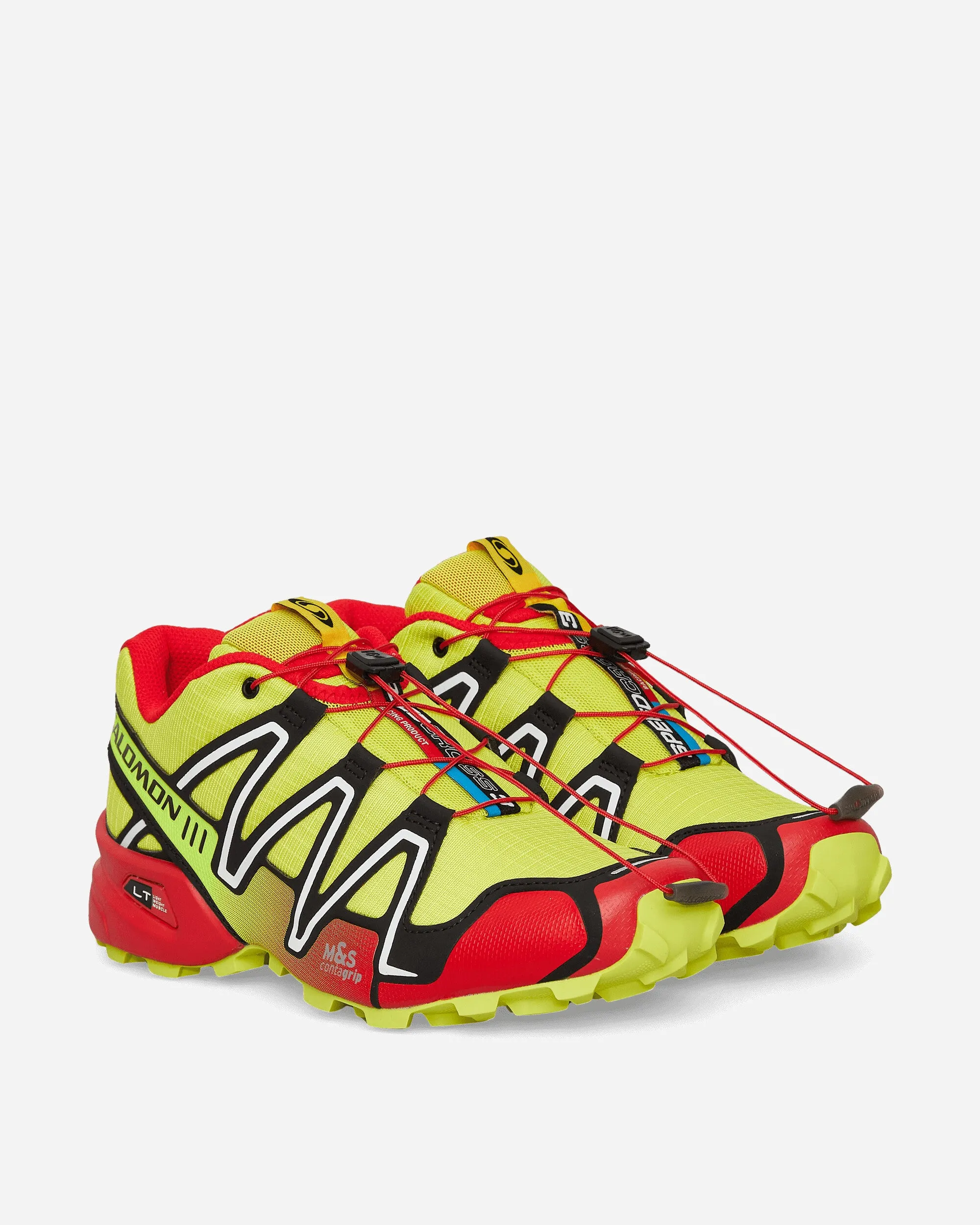 Speedcross 3 Sneakers Schwefelquelle / Hochrisiko-Rot / Schwarz