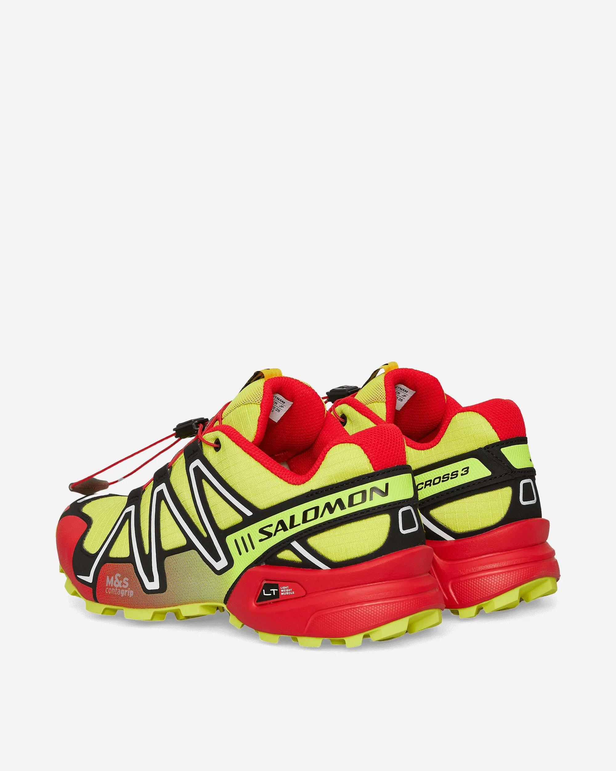 Speedcross 3 Sneakers Schwefelquelle / Hochrisiko-Rot / Schwarz