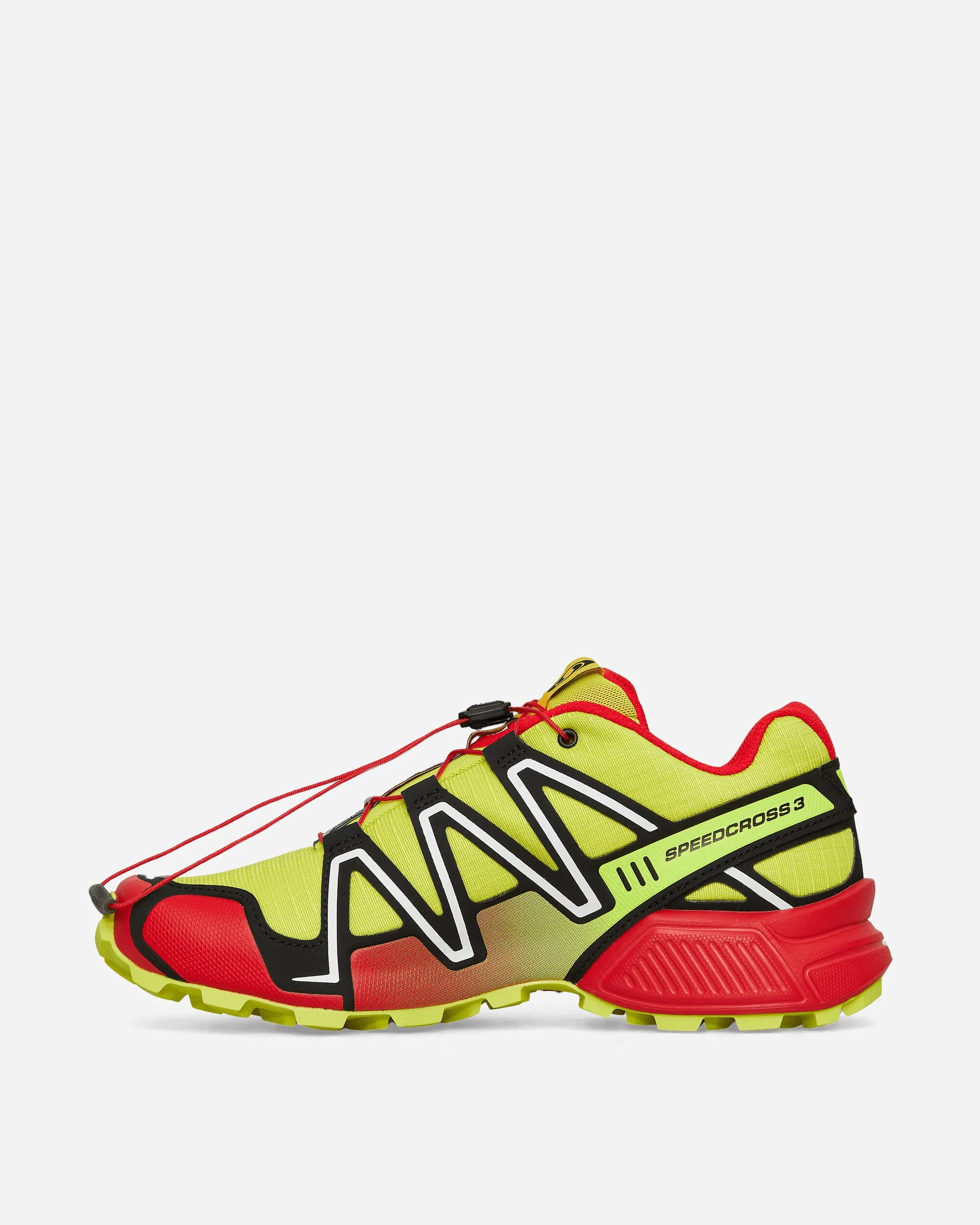 Speedcross 3 Sneakers Schwefelquelle / Hochrisiko-Rot / Schwarz
